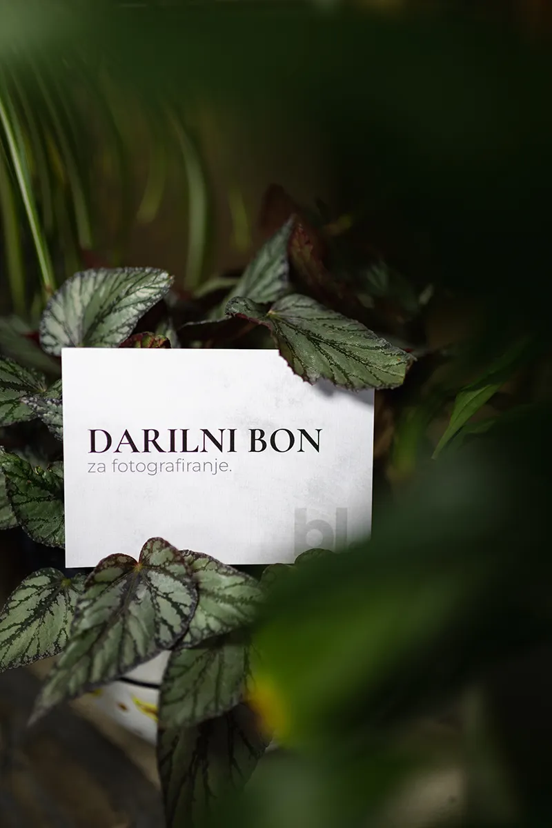 Fotografski darilni bon