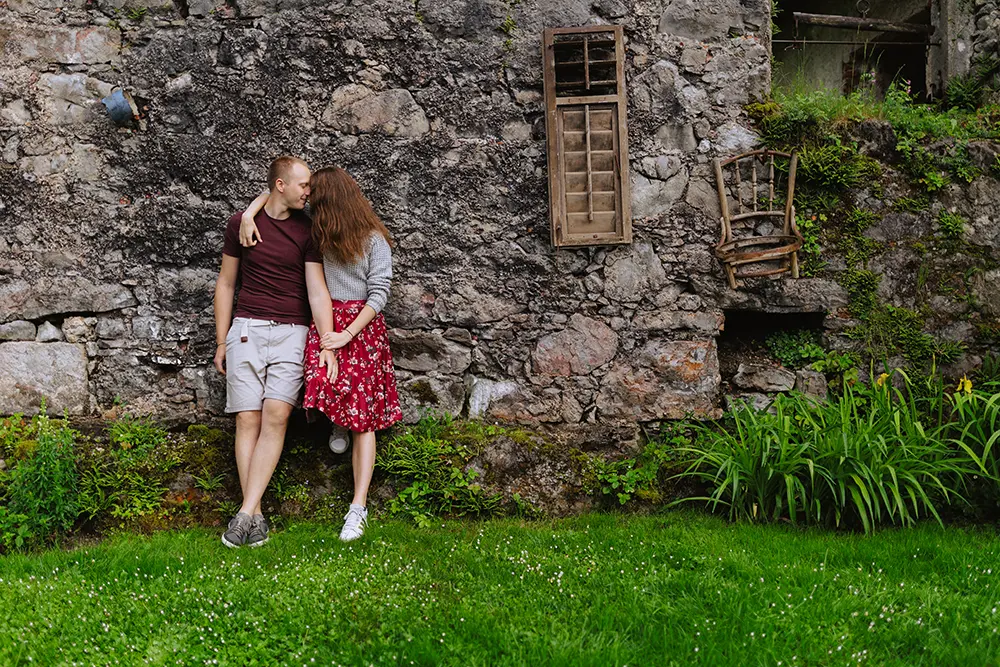Par v objektivu poročnega fotografa